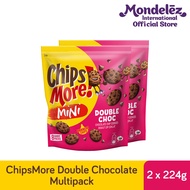 [Bundle of 2] ChipsMore! Mini Cookie Multipack [Original/ Double Chocolate/ Hazelnut/ Oats Original/ Oats Double Chocolate] (224g)