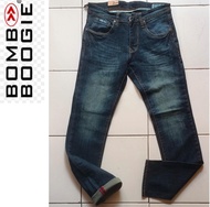 Terlaris!!! BOMBBOOGIE CELANA JEANS DENIM PANJANG PRIA TERBARU KWALITAS DISTRO