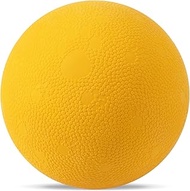 OllyDog Happy Camper Ball, Solid Rubber Bouncy Ball for Dog Aggressive Chewers, Natural Rubber, for 