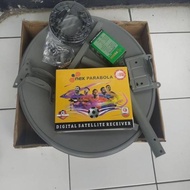 (Bestoffer) Paket Parabola Mini Mnc Grup Liga 1 Nex Parabola Kuning