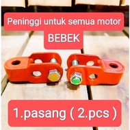 REAR SHOCK HIGHER FOR BEBEK PLUS BOLT UNIVERSAL COLOR PU BEBEK BEBEK MOTORCYCLE