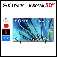 SONY - BRAVIA 3 K-50S30 4K Ultra HD Google TV 50S30 S30