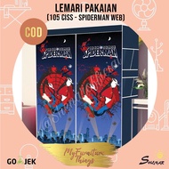Lemari Baju 2 Sisi / Lemari Pakaian / Lemari Serbaguna / Lemari Lipat / Lemari Portable / Lemari Ana
