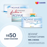 $50 ACUVUE® Contact Lens Cash Voucher