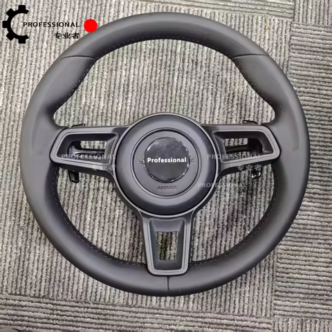 Steering Wheel Fit for Porsche Macan Cayenne Panamera Taycan 718 Cayman 991 992 911 911.2 Carrera GT