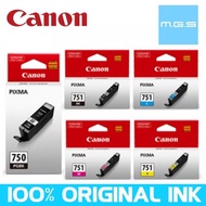 PGI-750 / CLI-751 BLACK/CLI-751 CYAN/CLI-751 MAGENTA/CLI-751 YELLOW/CLI-751 GREY