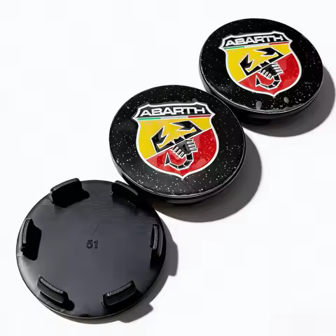 4pcs Scorpion Logo Emblem Badge Car Wheel Center Caps 51mm 46mm Rim Hub Center Dust Cover Wheel Hubc