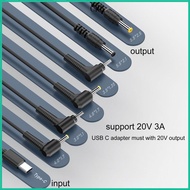 CRE 20V Type C to 5 5x2 5mm 5 5x2 1mm 4 8x1 7mm 4 0x1 7mm 3 5x1 35mm 3 0x1 1mm Male