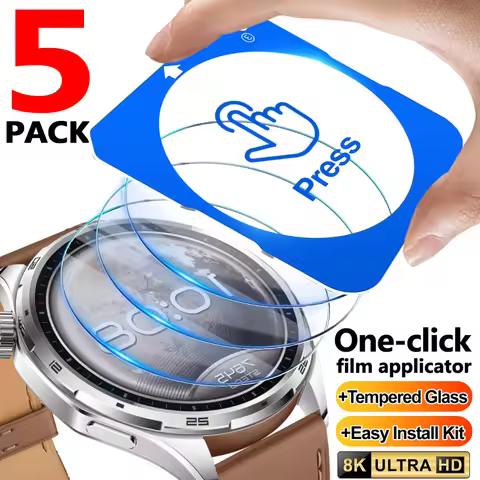 For Honor Watch 6 Plus Easy Installing Screen Protector 9H Hardness Tempered Glass Scratch Resistant
