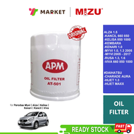 MIZU APM Perodua Kancil kenari Kelisa Kembara Viva Rusa Alza Myvi 05 - 17  Oil Filter DIY car access