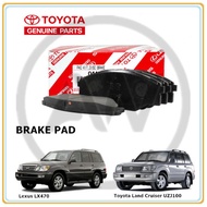 Toyota Land Cruiser UZJ100 FZJ105 HDJ100 HDJ101 HZJ100 HZJ105 Lexus LX470 Front Rear Disc Brake Pad