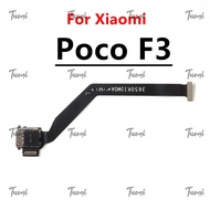 For Xiaomi Mi Poco F3 Sim Card Reader Connector Flex Cable LCD Screen Connect Mainboard Extended Fle