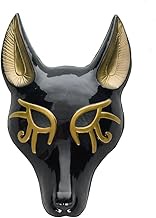 EraSpooky Anubis Adult Mask Egypt The Jackal God Costume Accessories