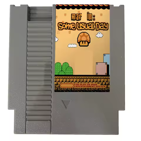 Ma in Some Usual Day - 8 BIT NES Game Cartridge For NES Game Cosnole
