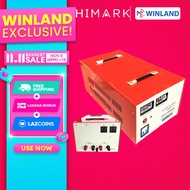 Himark by Winland AC Servo Motor Automatic Voltage Regulator 10000W AVR for Refrigerator Smart TV Co