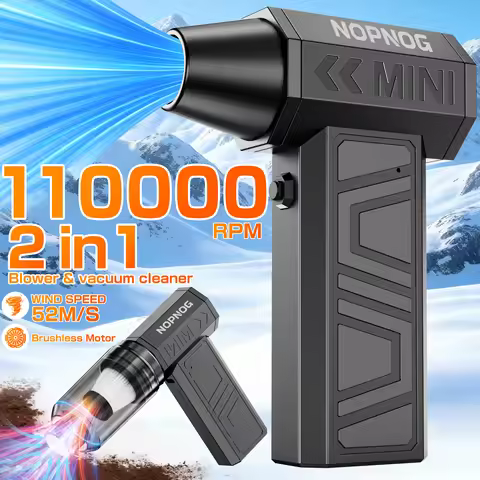 Blower Turbo Fan Outdoors RV Car Cleaning Blowing Tools Violence Jet Fan Electric Snow Removal Multi
