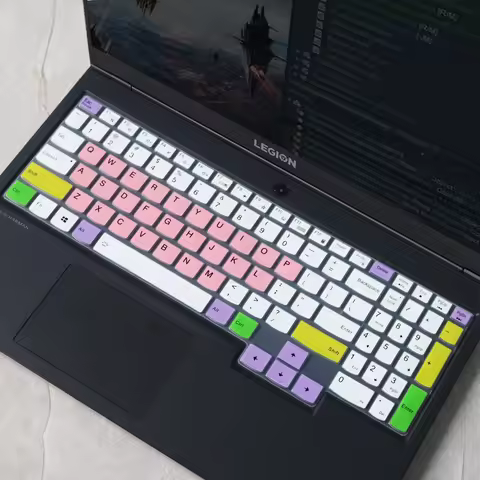 silicone laptop keyboard cover skin for LENOVO Legion Slim 7 7i 16IRH8 S7 / IdeaPad Pro 5 16 / Legio