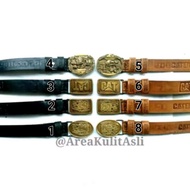 Cat belt caterpillar leather belt full Genuine leather Strong Cool