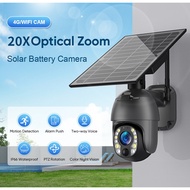 Andoppines ubox 20x zoom Wifi Camera 5MP Outdoor 4G Human Detection Security CCTV Wireless Solar Bat