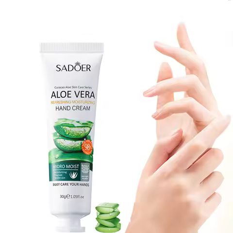 Aloe Vera Hand Cream Lotions Serum Repair Nourishing Hand Skin Care Hand Cream 30g