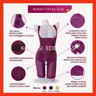 Korset Full Body Plus Size – Bengkung Perut Buncit Wanita | Girdle Shaper Kebaya