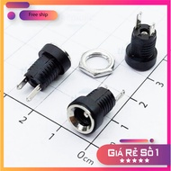 [10 Pieces]- DC022B-5521 Female DC Power Connector 5521 2.1mm Needle Wire Connector Chip World