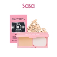 SILKYGIRL : Magic All In One Powder Foundation - Natural Beige (9g)