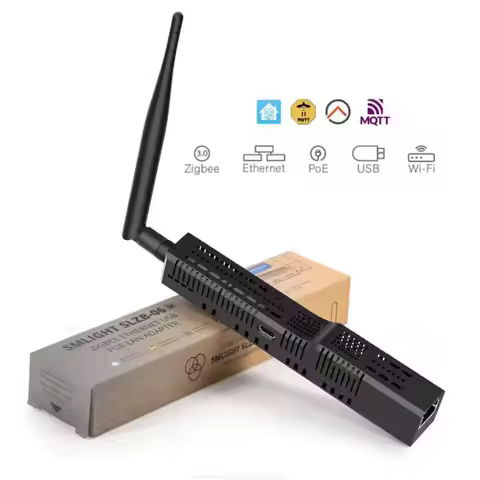SMLIGHT SLZB-06M Zigbee 3.0 To Ethernet USB WiFi Gateway with PoE Coordinator