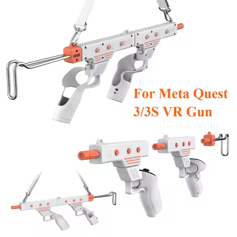 VR Split Gun Stock Shooting Game Accessories Controller Stock Rifle Adapter Shooting Controller Hand