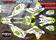 DECAL CRF 150L Fullbody Putih Hijau Stabilo Keren Sticker Fullbody