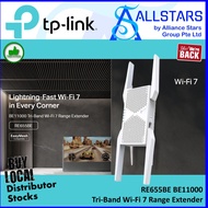(ALLSTARS) TP-Link / TP-Link RE655BE BE11000 Tri-Band Wi-Fi 7 Range Extender (Warranty 3Years)