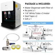 Midea Mild Alkaline Water Dispenser Hot & Cold X Series X8 /X5 With 4 JAKIM Jalal Korea Technology W