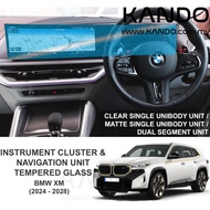 BMW XM Tempered Glass Protector BMW XM Screen Protector BMW G09 XM Tempered Glass BMW G09 XM Label R
