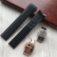 Suitable for Baida Purley Rubber Band Grenade Aquanaut Series 5164 5167 PP Strap 21mm