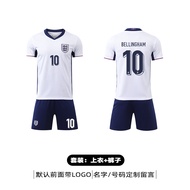 Genuine British England European Cup Jersey Customized 2024 National Team Vintage Away Bellingham Ad
