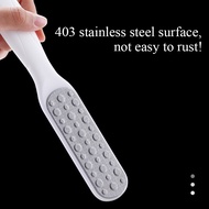 【coco】 Foot Scrub Stainless Steel Foot Scrub Double-Sided Foot Therapy Tool