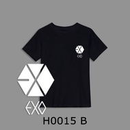 🇲🇾STOK SEDIA BAJU MURAH BESAR LELAKI PEREMPUAN KAIN SEJUK TSHIRT 2XS-2XL COMFY TOP COTTON KPOP EXO H