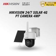 HIKVISION DS-2CFSP4/4G 4MP QHD 8W Solar Powered 4G Camera Outdoor CCTV Camera Night Smart Hybrid Lig