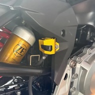 Motorcycle Rear Brake Fluid Reservoir Guard Cover Protector Part For BMW F650GS F800GS 2008-2012