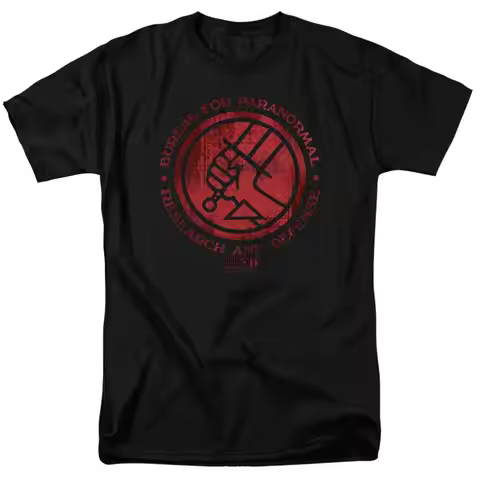 Hellboy 2 The Golden Army BPRD Logo T Shirt or Sleeveless Tank to 6X