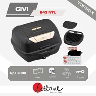 GIVI E43NTL E 43NTL BOX // E43NTL GOLD BOX MOTOR CAPACITY 43 LITERS ORIGINAL GIVI