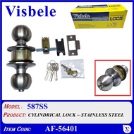 AF-56401 CYLINDRICAL LOCK ~ STAINLESS STEEL 587SS