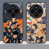 N-13 Haikyuu HD Glass Casing for Xiaomi poco C3 C31 C75 X3 Pro NFC Case