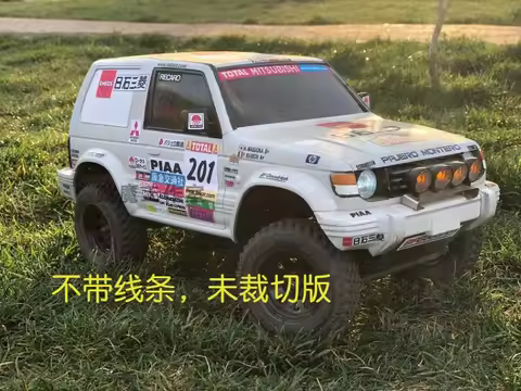 1/10 RC Rock Cralwer Truck Body PAJERO Decals labels Sticks Logo For TRX4 RCW4D CROSS TF2 SCX10 AXIA