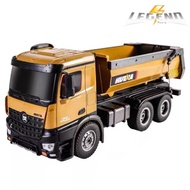 Huina 1573 Big Dumper lorry 2.4ghz 1:14 metal mix plastic