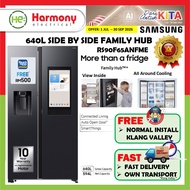 【𝐅𝐑𝐄𝐄 𝐃𝐄𝐋𝐈𝐕𝐄𝐑𝐘 𝐊𝐋】SAMSUNG Family Hub 594L Side By Side Refrigerator RS90F65ANFME Fridge Inverter Pet