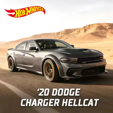 1/64 2026F Hot Wheels Car 20 DODGE CHARGER HELLCAT Dodge Charger Custom Chevy Voiture Toys for Boys 
