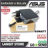 Original Laptop Charger Adapter Asus Vivobook S14 S410U S410UN S410UF 19V 3.42A DC PORT (4.0x1.35mm)