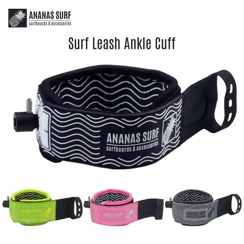Ananas Surf Surfboard Premium Leash Ankle Cuff Separate Sell Accessories