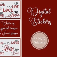 數位 Digital Stickers - Digital Planner Stickers - Digital Stickers Goodnotes